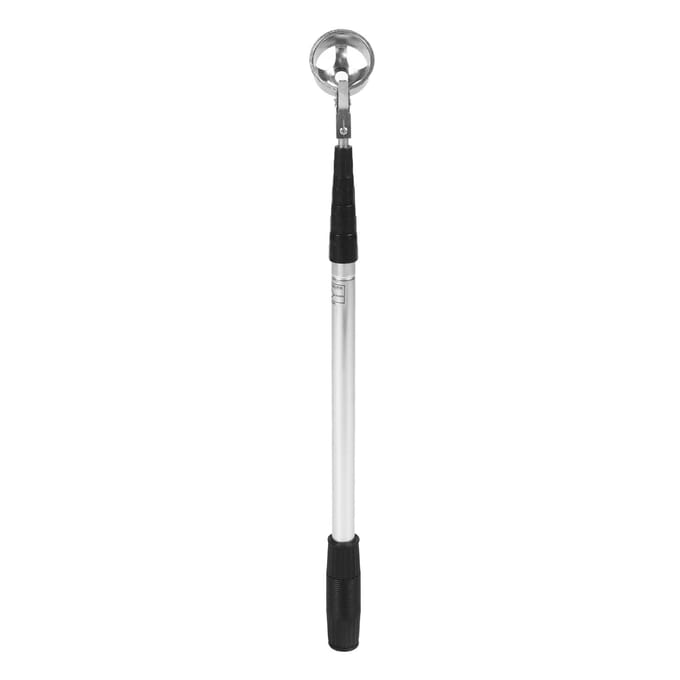 Golfbal Retriever Telescopische Aluminiumlegering Verstelbare Lengte Voorkom Uitglijden Golfbal Grijper white