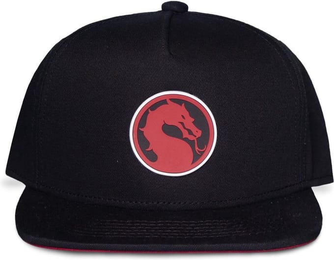 Mortal Kombat - Dragon Logo Snapback Pet - Zwart