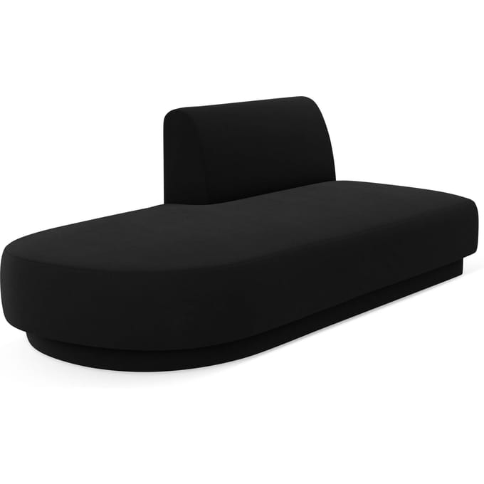 2-zits modulair zitelement Miley open linkerkant velvet | Micadoni Limited Edition
