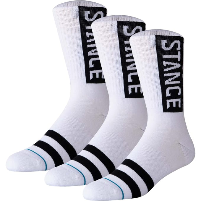 STANCE Sokken OG Crew 38-42 Set van 3