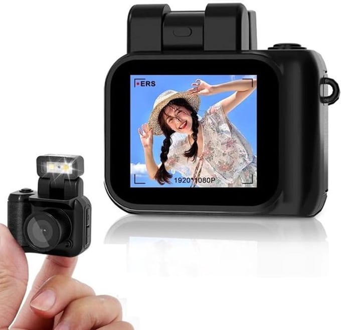 Allecto - Micro Digitale Camera - Mini-duimcamera - Compacte 1080P