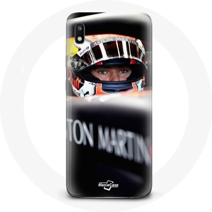 Case voor Samsung Galaxy A10 Formule 1 Max Verstappen Autocoureur