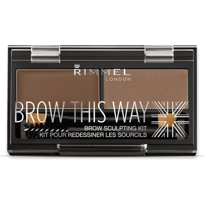 Rimmel London Brow This Way Kit Wenkbrauwpoeder - 002 Medium Brown