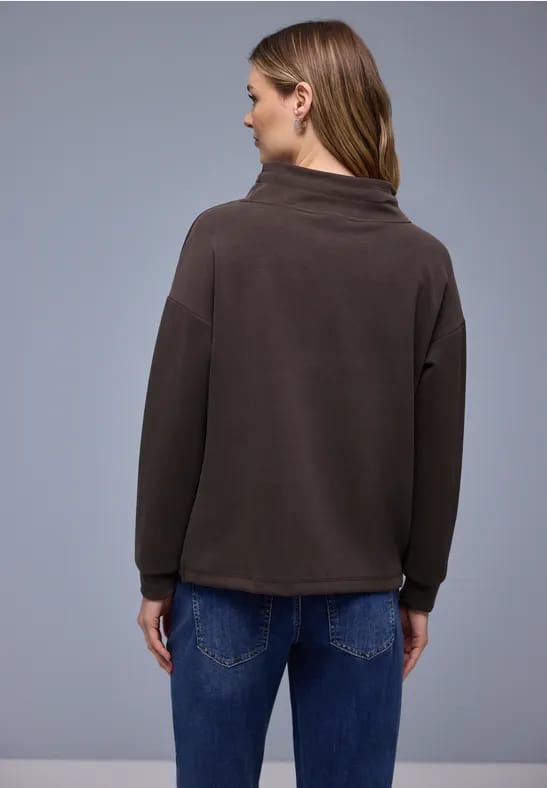 Shirt in effen kleur