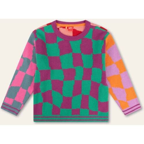 Oilily Kween Trui- maat98/3T Fuchsia Rood