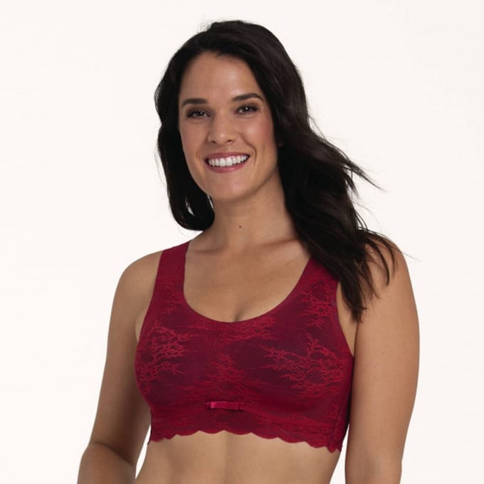 Anita Essential Lace - Bralette - Rood - maat M -