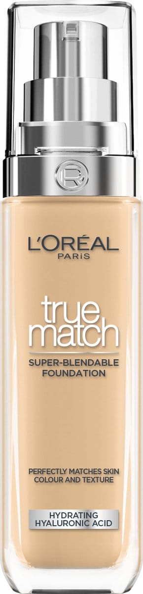 L’Oréal Paris True Match Foundation - 3.5D/W - Natuurlijk Dekkende Foundation met Hyaluronzuur en SPF 16 - 30ml - Vegan