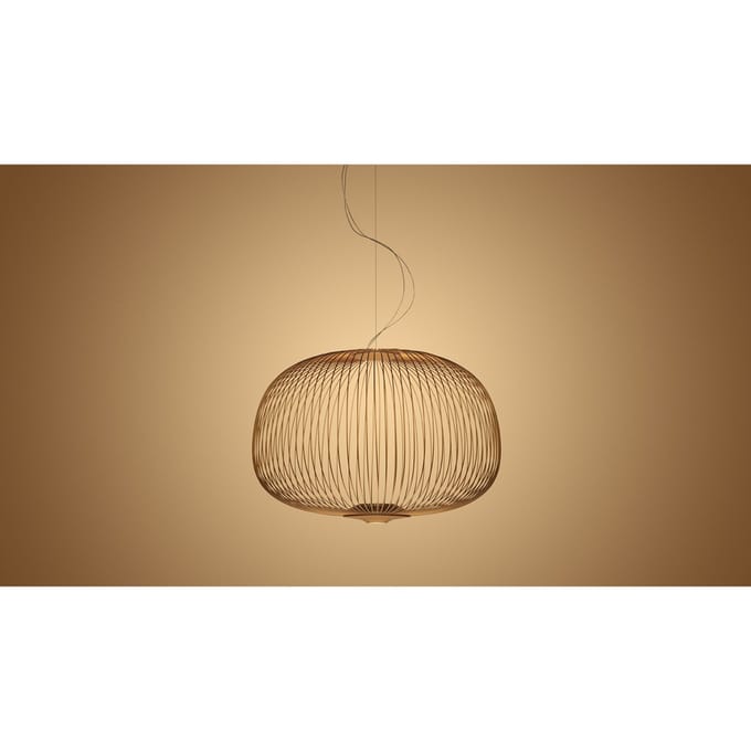 Foscarini Spokes 3 Hanglamp - koper - dimbaar