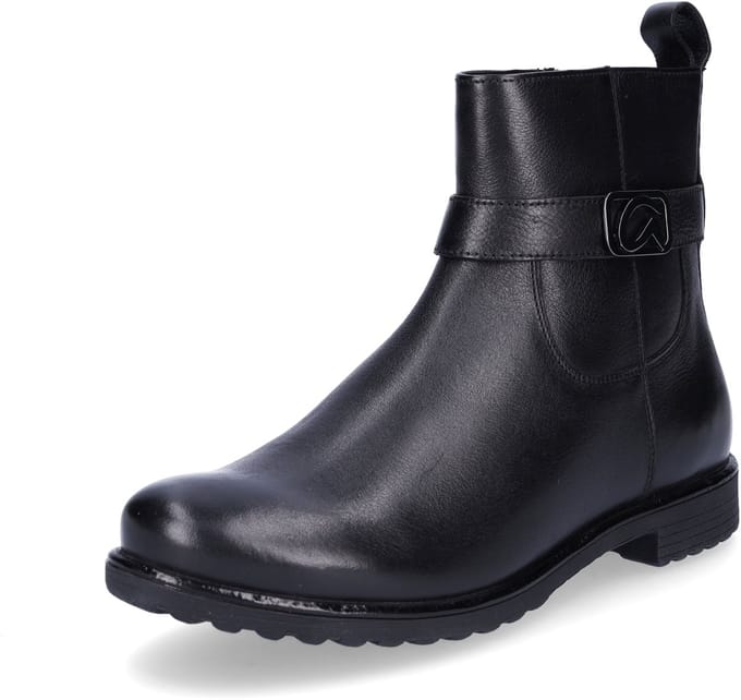 Ara dames enkellaars zwart 5,5
