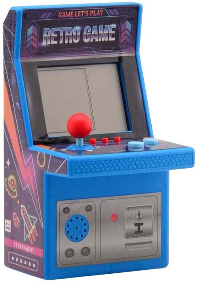 Johntoy retro arcade spelcomputer speelgoed console voor kinderen.