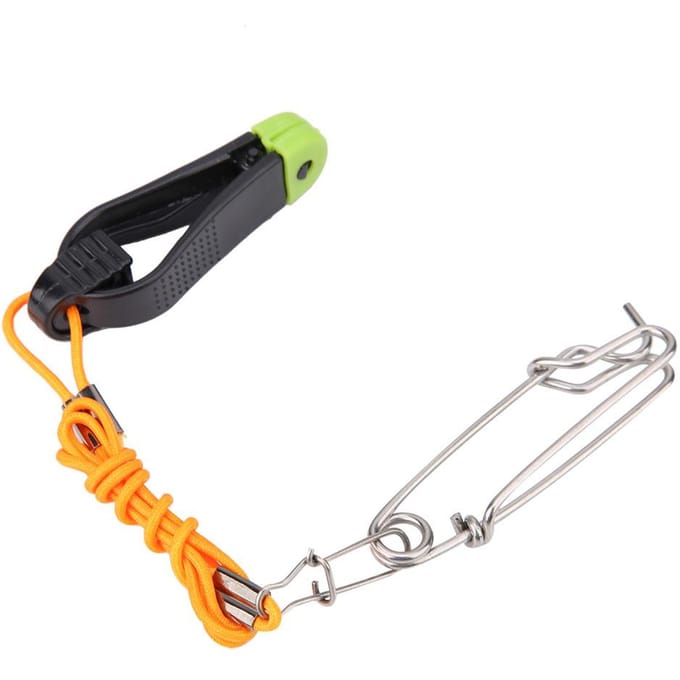 Power Grip Board Mast Release Snap Clip Klem voor Board Trollen Boot Zeevissen (#03) black