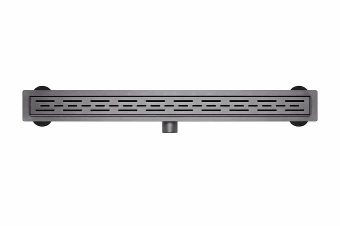 ALONI DOUCHEGOOT - MET ROOSTER - COMPLEET - 70CM - GEBORSTELD GUNMETAL