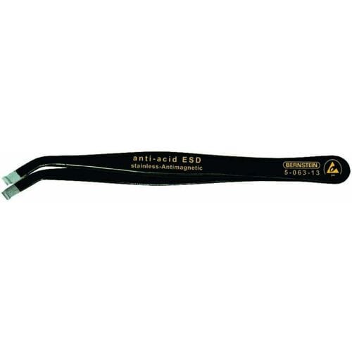 Bernstein Tools for Electronics 5-063-13 SMD-pincet 58 SA-ESD Afgerond 115 mm