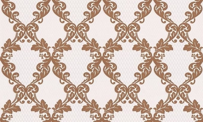La romantica ornamenten behang