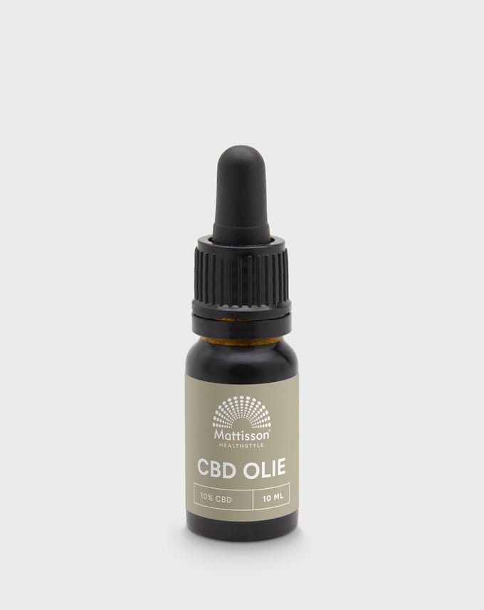Mattisson - CBD Olie 10% - Cannabidiol (CBD) - In Nederland Gekweekt - 10 ml