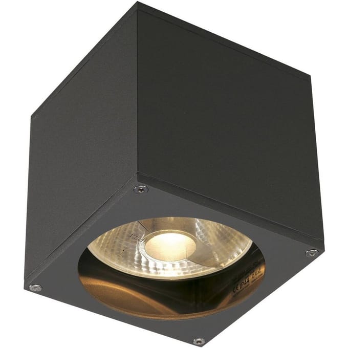 SLV Big Theo buitenwandlamp, 1-lamp, antraciet