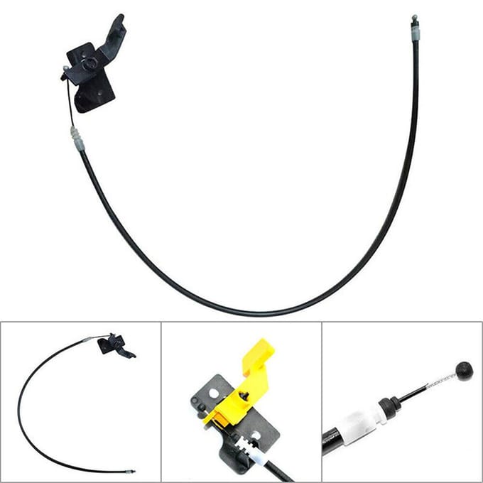 Câble de déverrouillage de verrouillage de capot #68247126AA pour Jeep Renegade 2015 2016 2017 2018 black