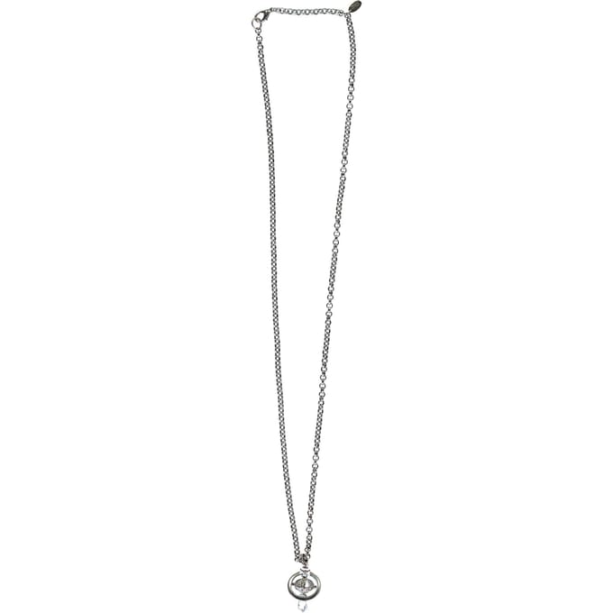 Vivienne Westwood Orb Crystal Dangle Ketting - '10s
