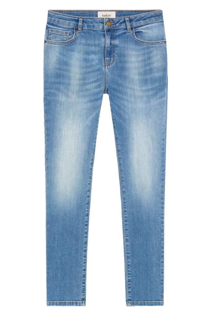 BA&SH Jeans Ashton Bluejeans Taglia: L | Jeans Slim Fit Outlet | Donna | Blu