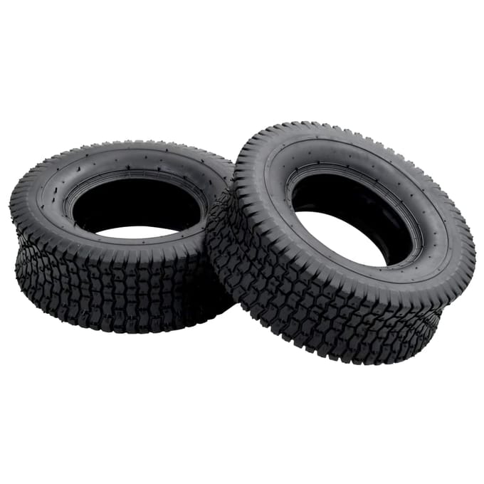 Vidaxl Pneus Pour Brouette, 2 Pcs, 13X5.00-6 4Pr, Caoutchouc