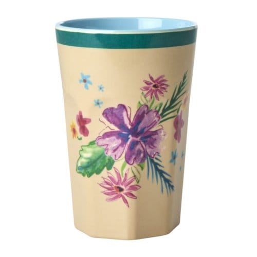 Rice melamine beker large arda in bloom