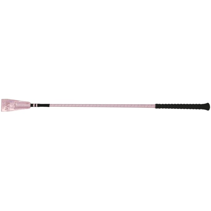 Whip&go Glossy Rijzweep Roze 65 cm