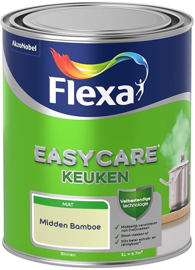 Flexa - Easycare Keuken - Midden Bamboe - Mengverf - 1 L