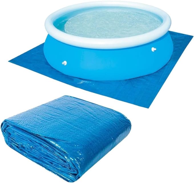 Solidchoice - Waterdicht Grondzeil voor Zwembad 396 x 396 cm