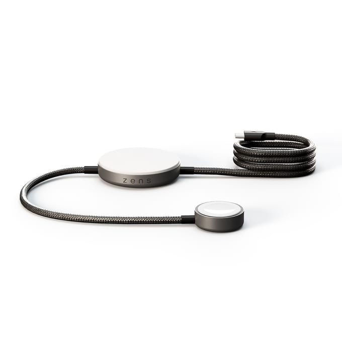 ZENS Pro 2 Smartphone, Headset, Smartwatch Grijs, Wit USB Draadloos opladen Snel opladen Binnen
