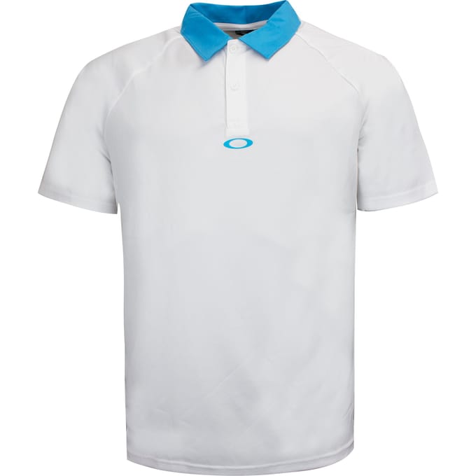 Oakley Raglan Poloshirt Wit - Heren