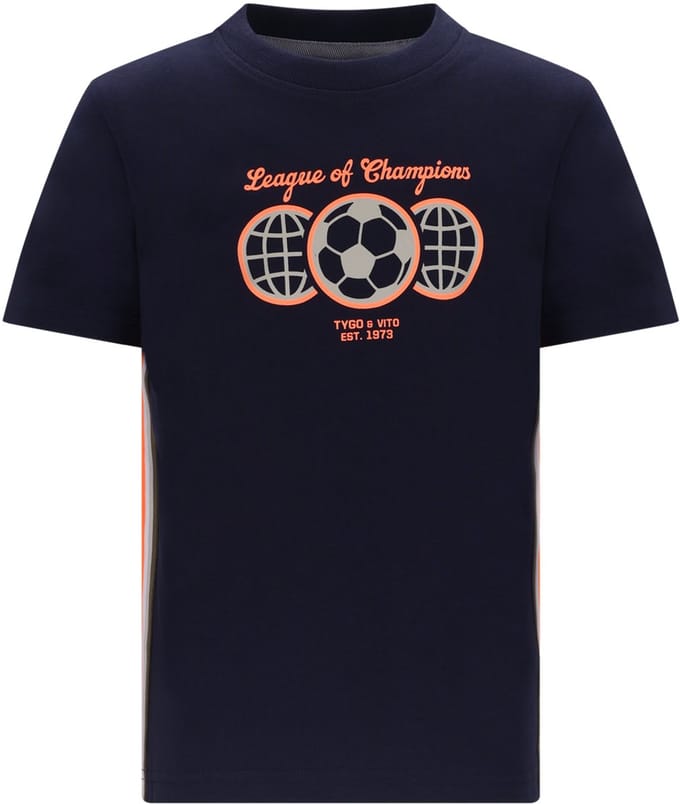 TYGO & vito jongens T-shirt blauw maat 122/128