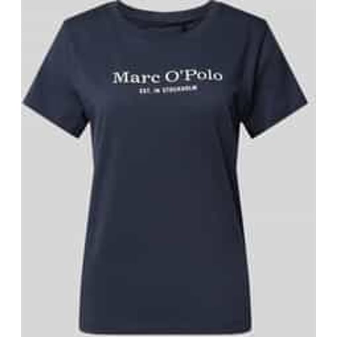 T-shirt met labelprint, model 'MIX N MATCH'