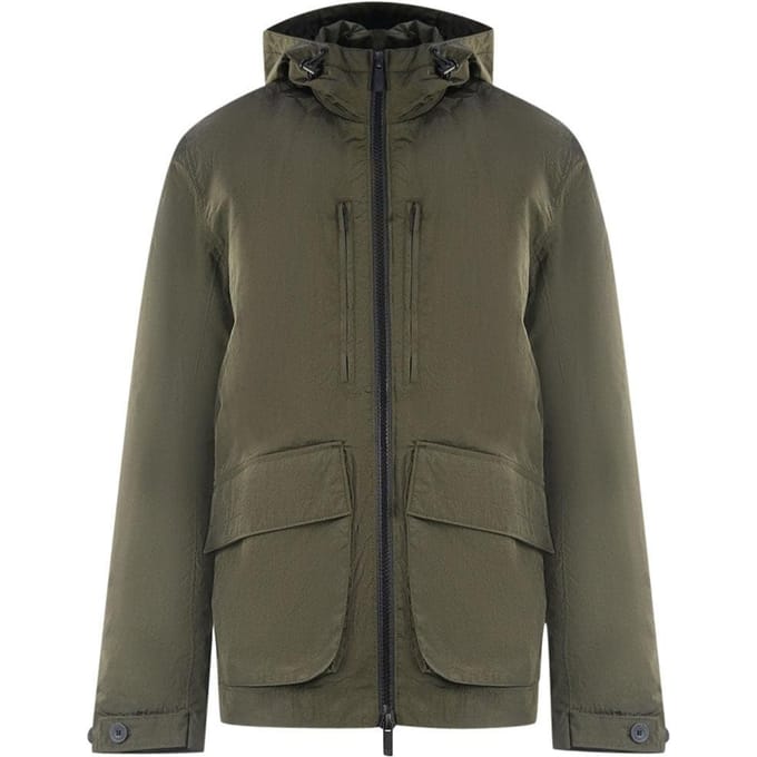 Lyle & Scott Effen capuchonjas heren (Groen)