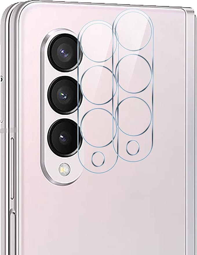 Camera Protector voor Samsung Galaxy Z Fold 3 - 2 stuks van glas Transparante glazen