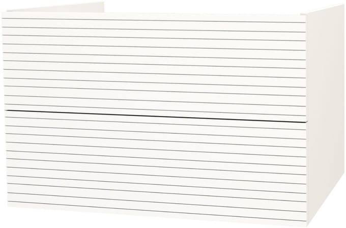 ALONI ELITE wastafelonderkast – 80 cm – Mat wit – Softclose
