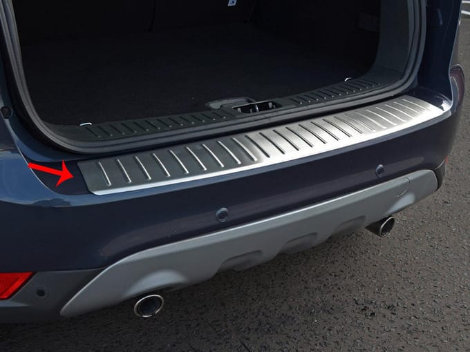 Achterklepbekleding, roestvrij staal, chroom, Ford Kuga SUV 5D 2008-2013