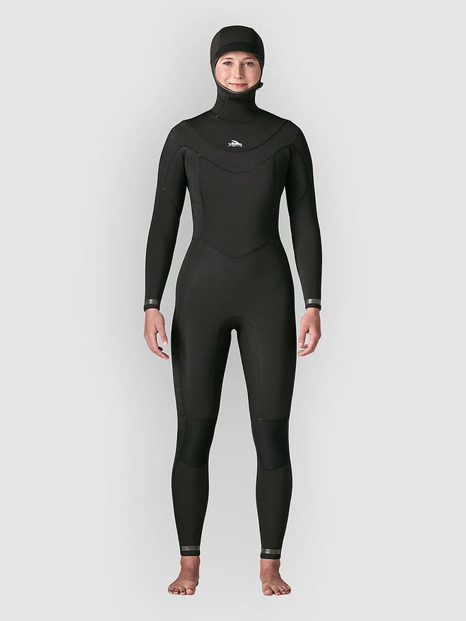 Patagonia Regulator 6/5 Hooded Full Wetsuit zwart