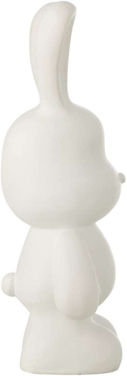 J-Line decoratie Konijn Eddy - polyresin - wit - large