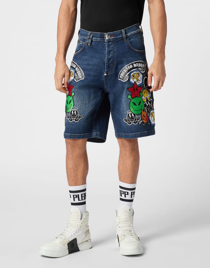 Denim Fermentera Shorts Smile