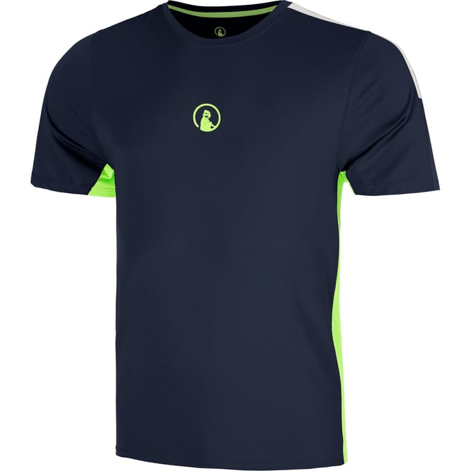 Quiet Please Wild Receiver Verti T-shirt Heren-Donkerblauw,Veelkleurig