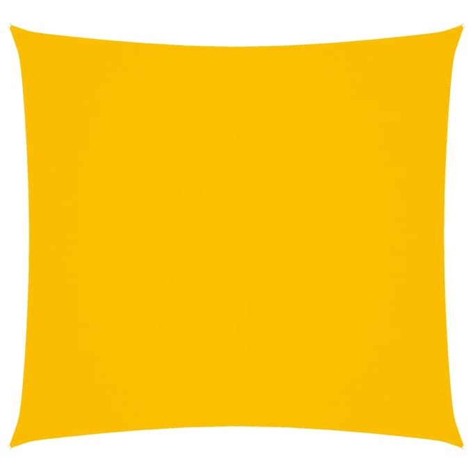 vidaXL - Zonnescherm - vierkant - 2x2 - m - oxford - stof - geel