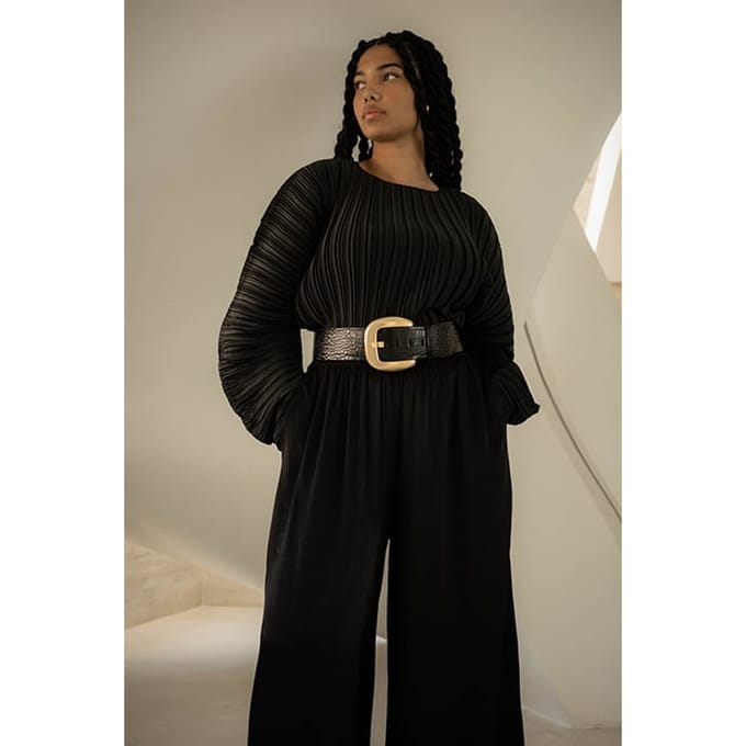 VIVEH Lolite Black Größe: 40/42 | Blusen Outlet | Damen | Schwarz