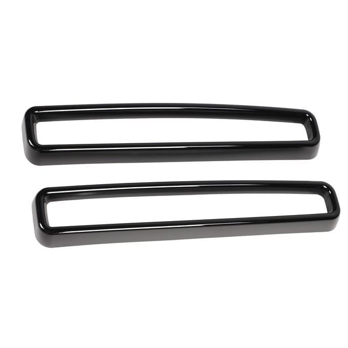 Voorgrille Inzetstukken Beschermers Afdekking Sierlijst Vervanging voor Dodge Challenger 2015 tot 2020 Glanzend black