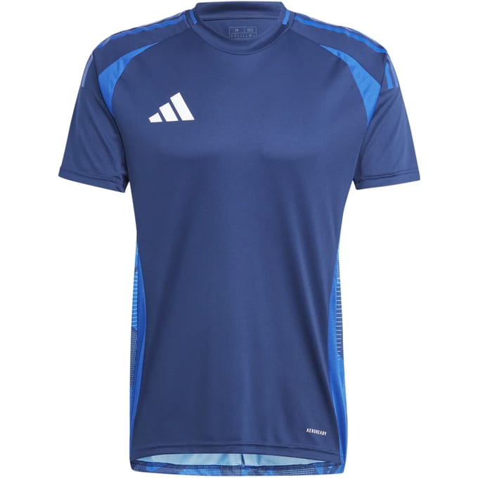 adidas Sportshirt Heren - Tiro 24 - Blauw - Polyester