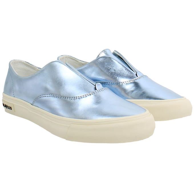 Seavees Sunset Strip Dames Blauwe Schoenen