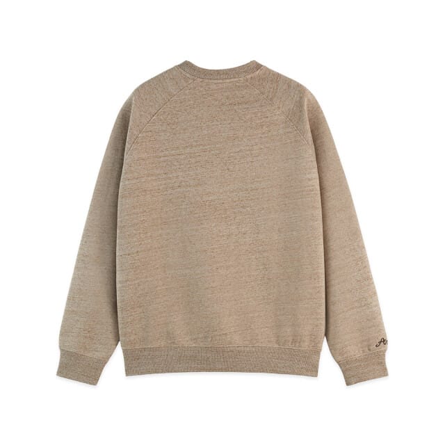 Scotch & Soda Space Yarn Embroidered Loose-Fit Sweatshirt