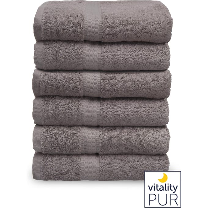 Set van 6 handdoeken Soft | Vitality Pur