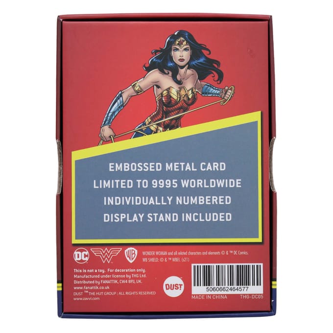 DUST DC Comics Limited Edition Wonder Woman Ingot