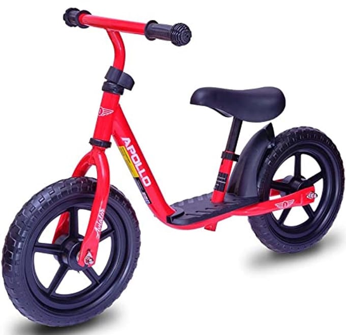 Veilige Kinderloopfiets 12 Inch, Robuuste en Comfortabele Loopfiets voor Kinderen
