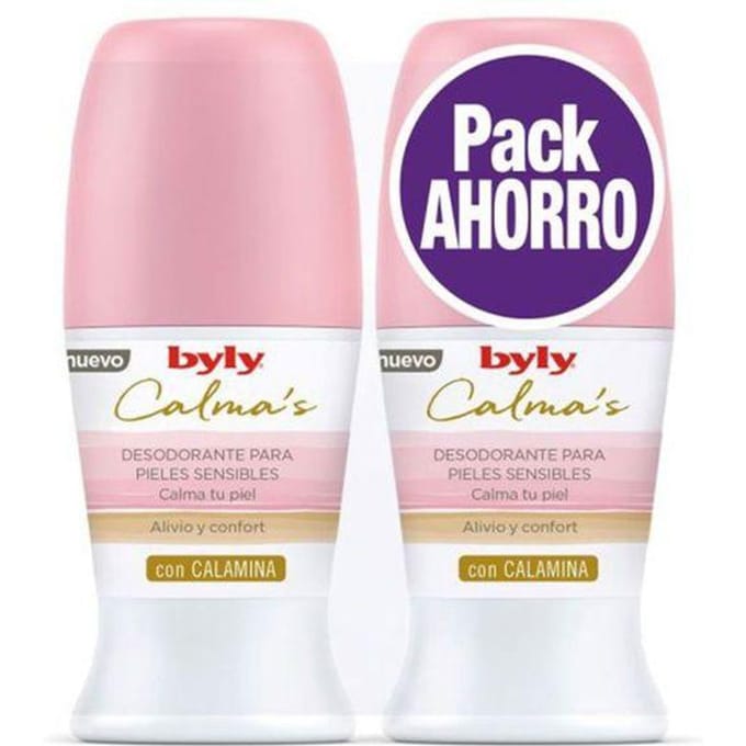 BYLY SENSITIVE CALM DEO ROLL-ON PACK 2 x 50 ml